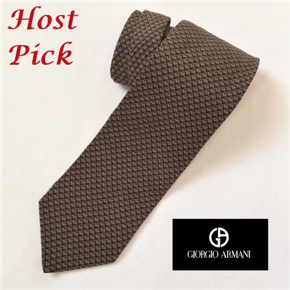GIORGIO ARMANI COLLEZIONE men's silk tie, …
